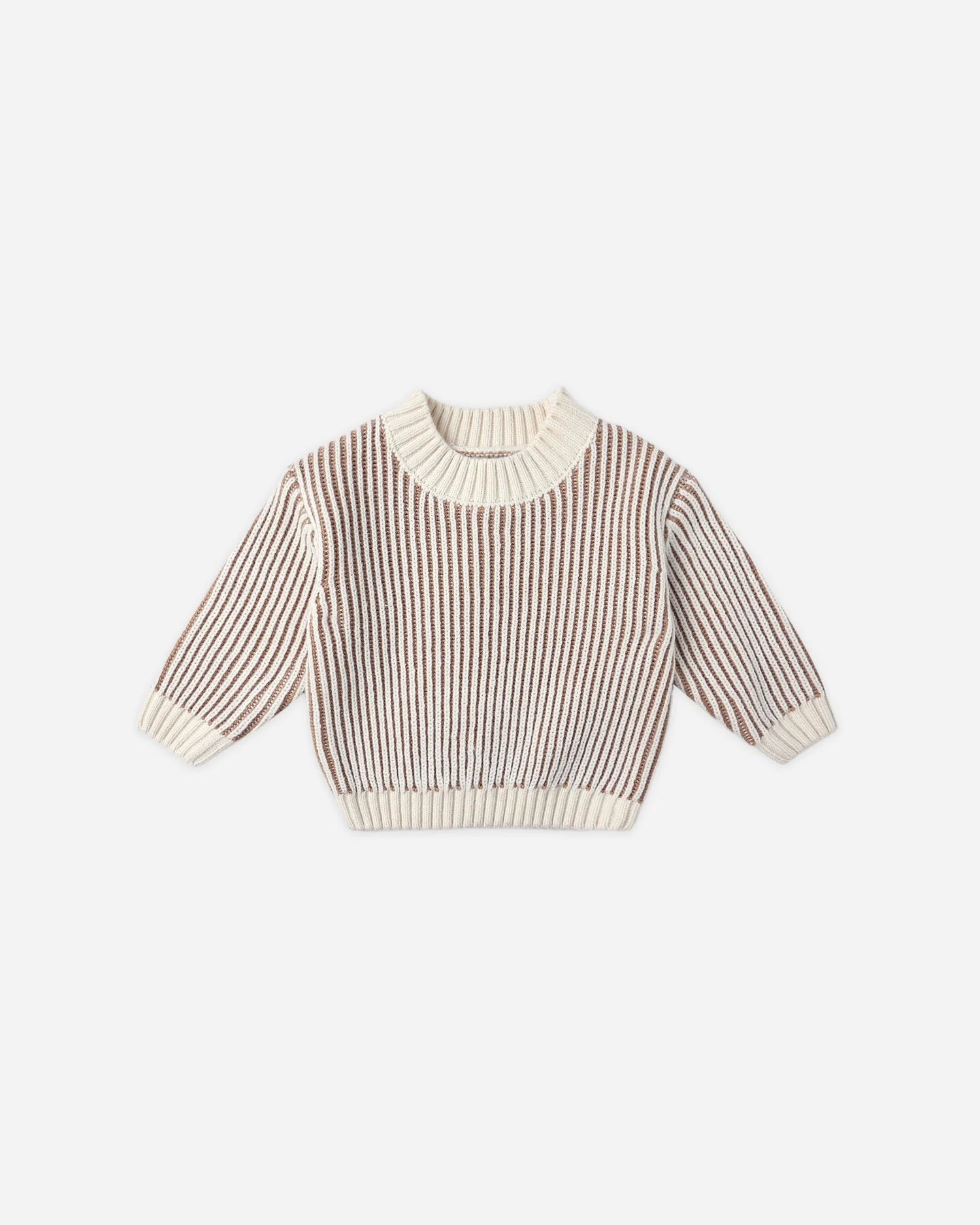 Relaxed knit sweater - Gold