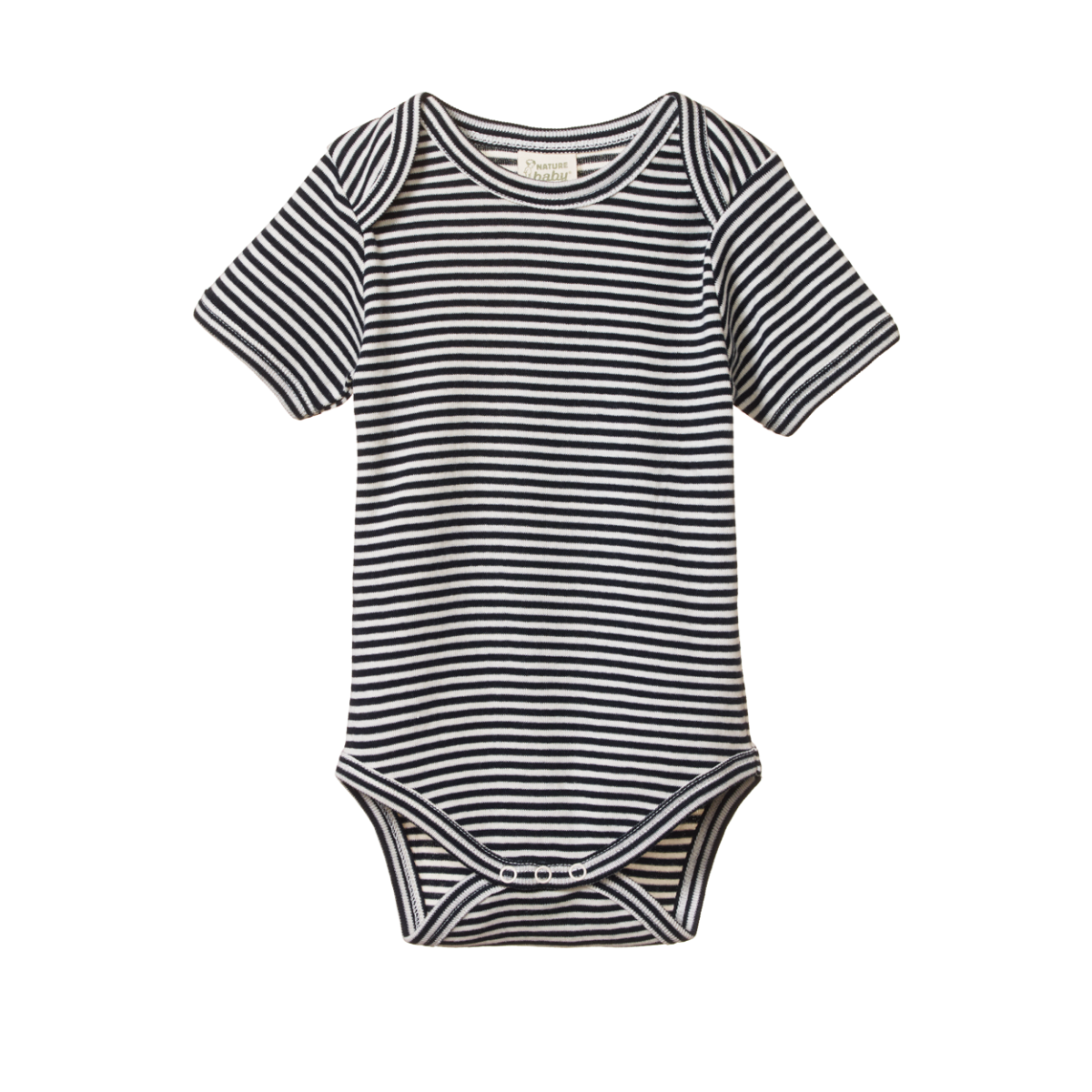 Short Sleeve Bodysuit - NAVY STRIPE