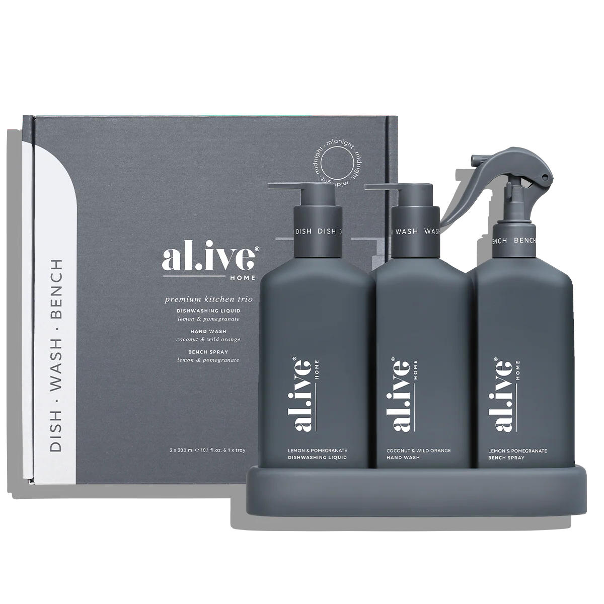 Kitchen Trio - Lemon & Pomegranate + Coconut & Wild Orange