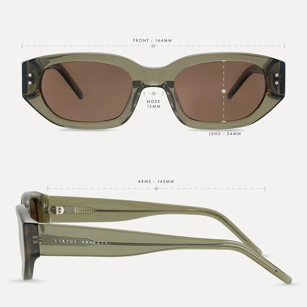 Luna Sunglasses - Moss