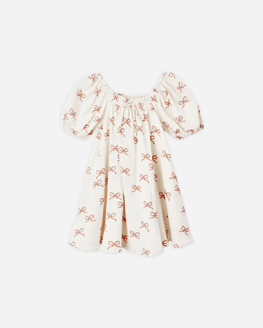 Sabrina mini dress - Ruby bows