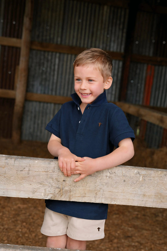 Jesse Polo Tee - Navy