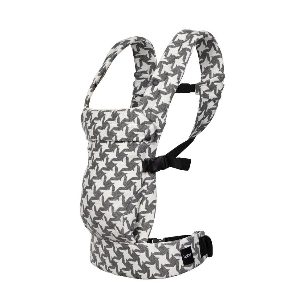 Boba Auri Baby Carrier -Grey Houndstooth