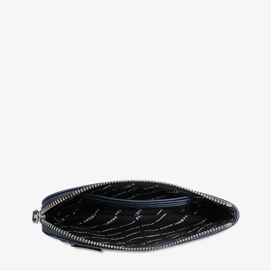 Smoke And Mirrors Wallet - Midnight Blue