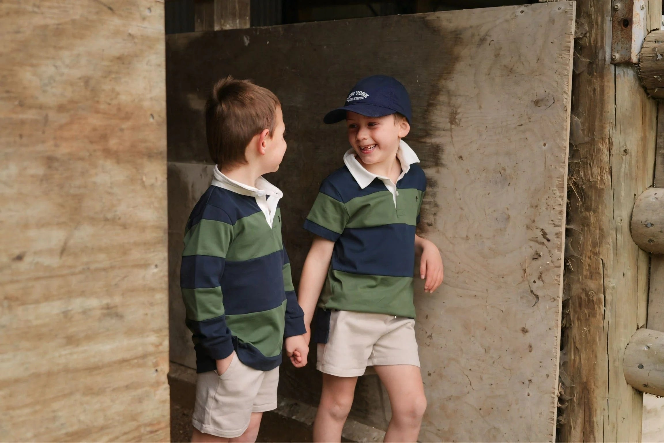 Angus Rugby Jersey - Green/Navy