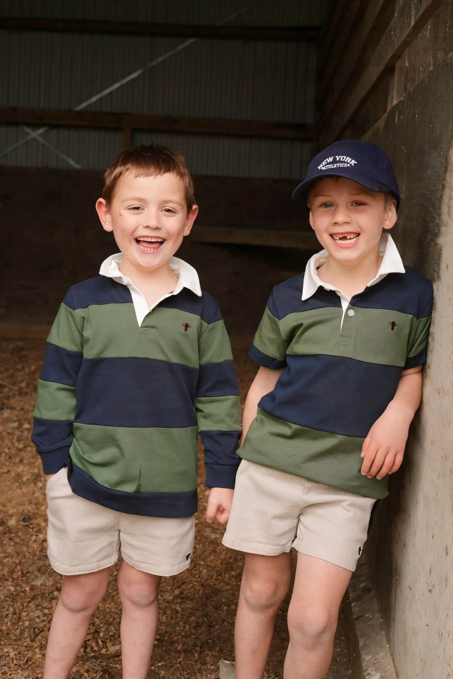 Angus Rugby Jersey - Green/Navy