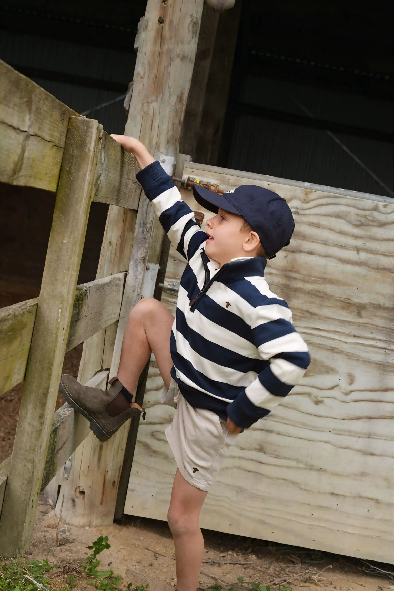 George Sweat - Navy/ white