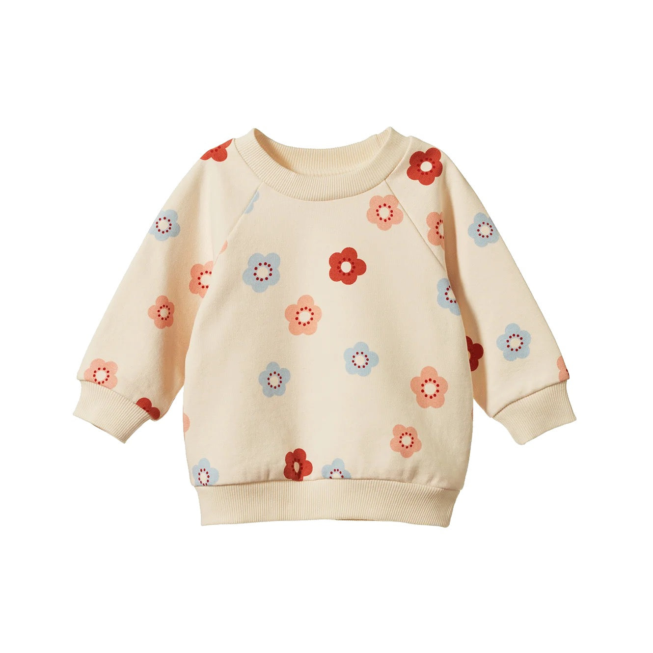 Emerson Sweater - Flora Stamp Print