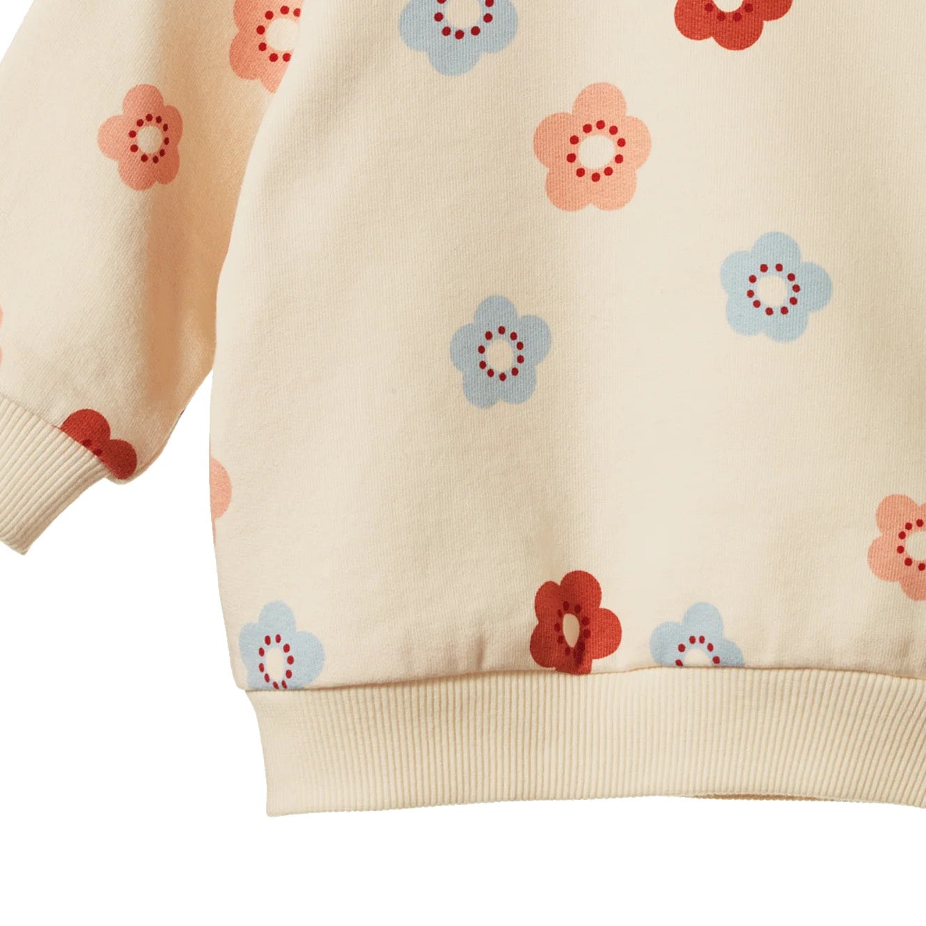 Emerson Sweater - Flora Stamp Print