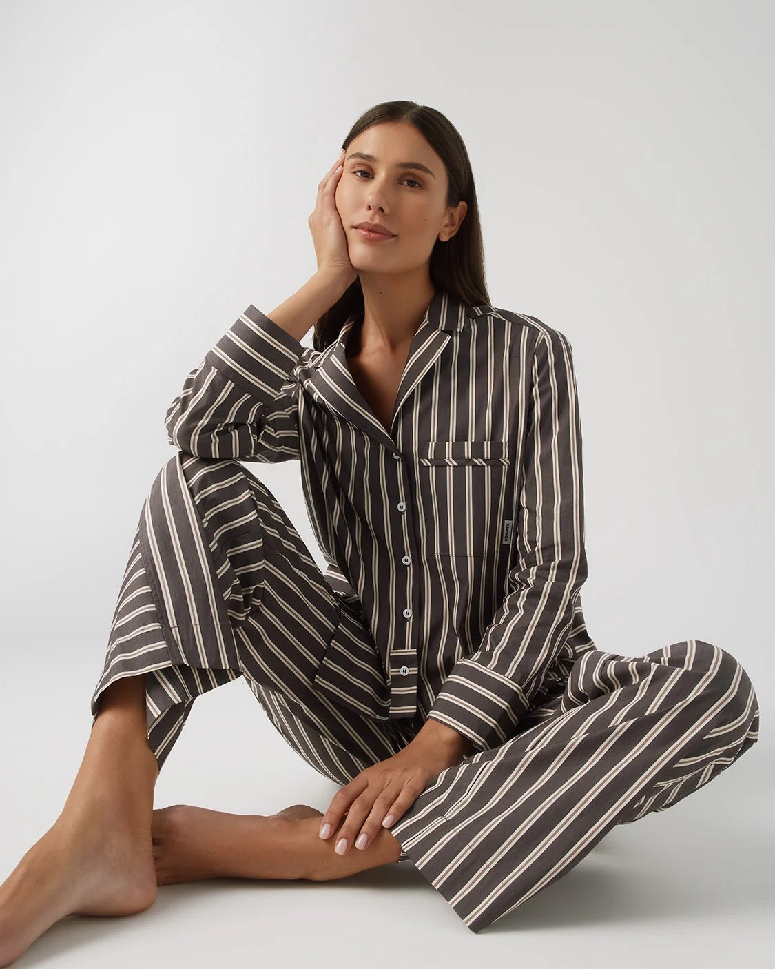 Long Sleeve Shirt - Chocolate