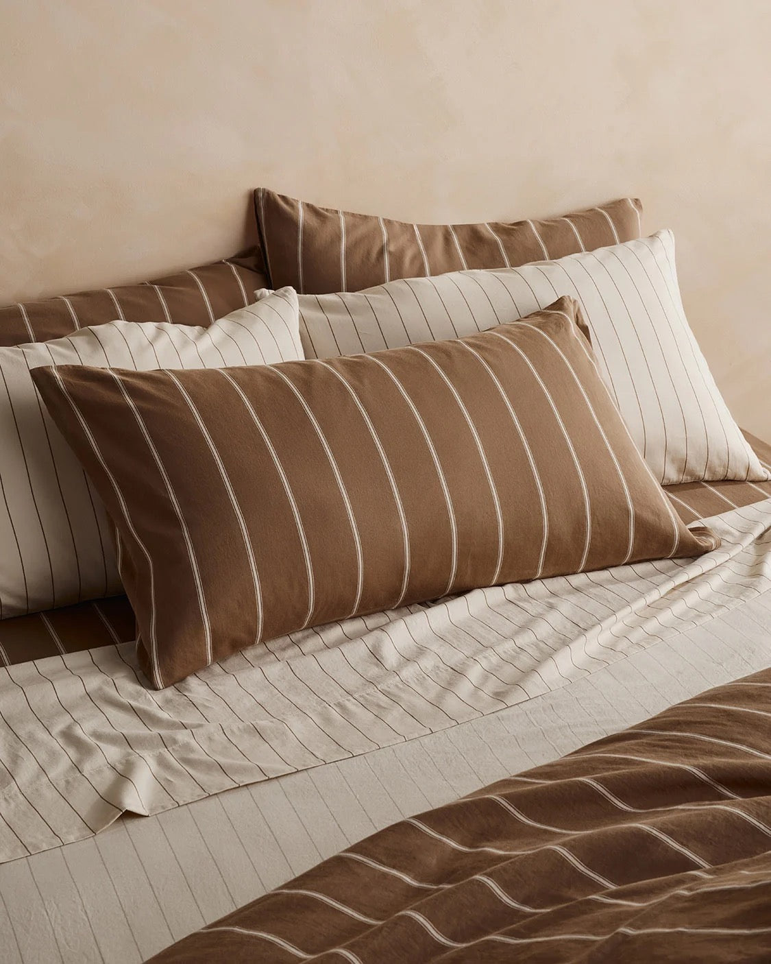 Pillowcase Pair - Caramel