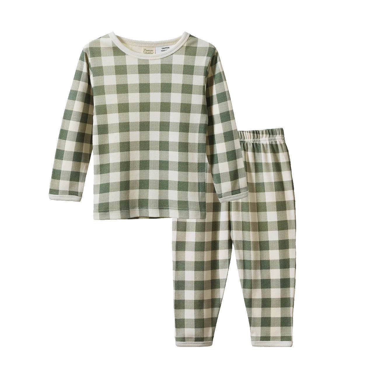 Long Sleeve Pyjama Set - Crispin Check