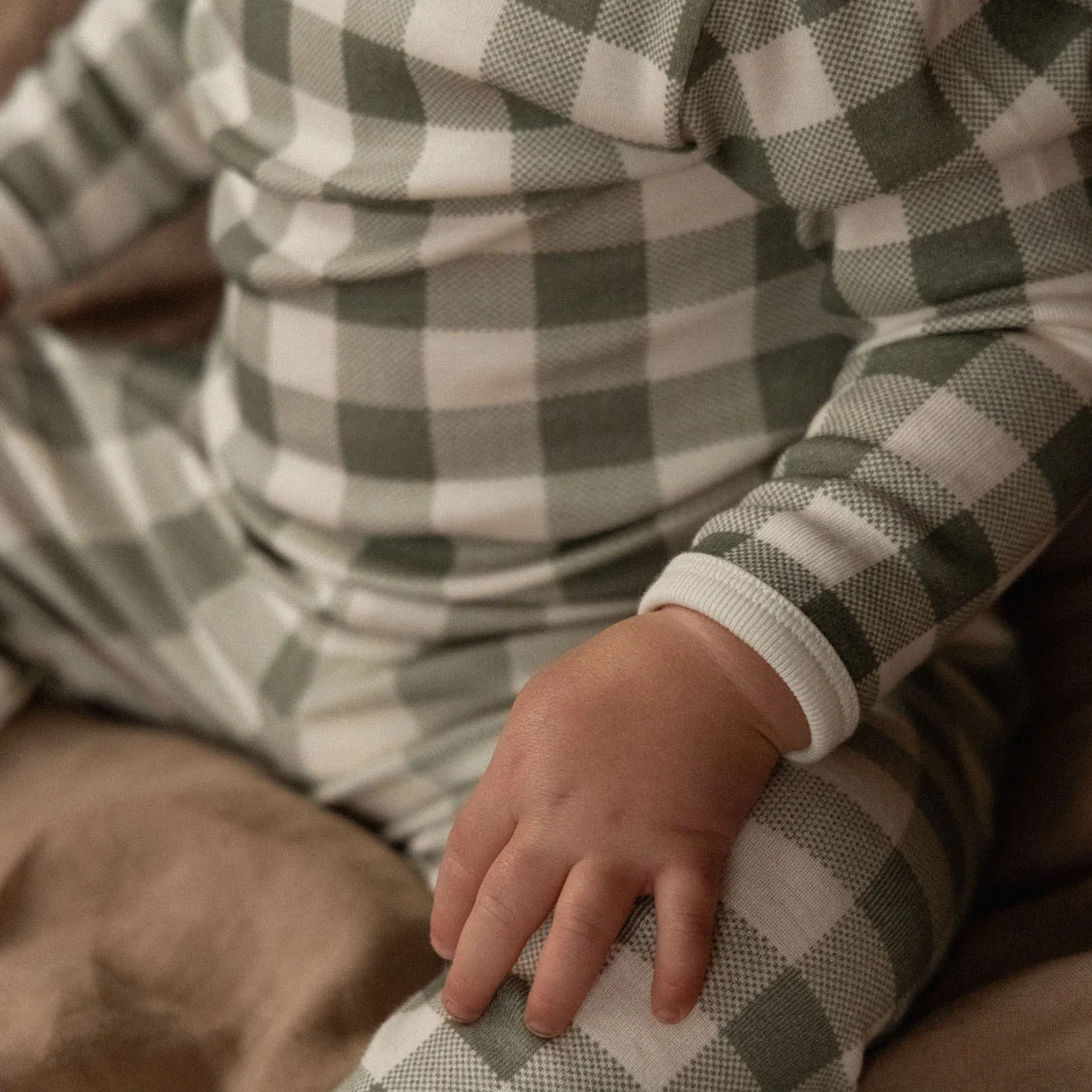 Long Sleeve Pyjama Set - Crispin Check