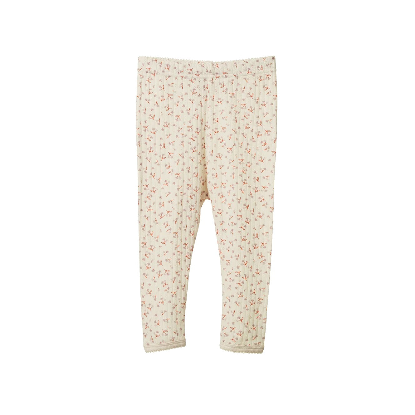 Long Sleeve Pyjama Set Pointelle - Dandelion Print