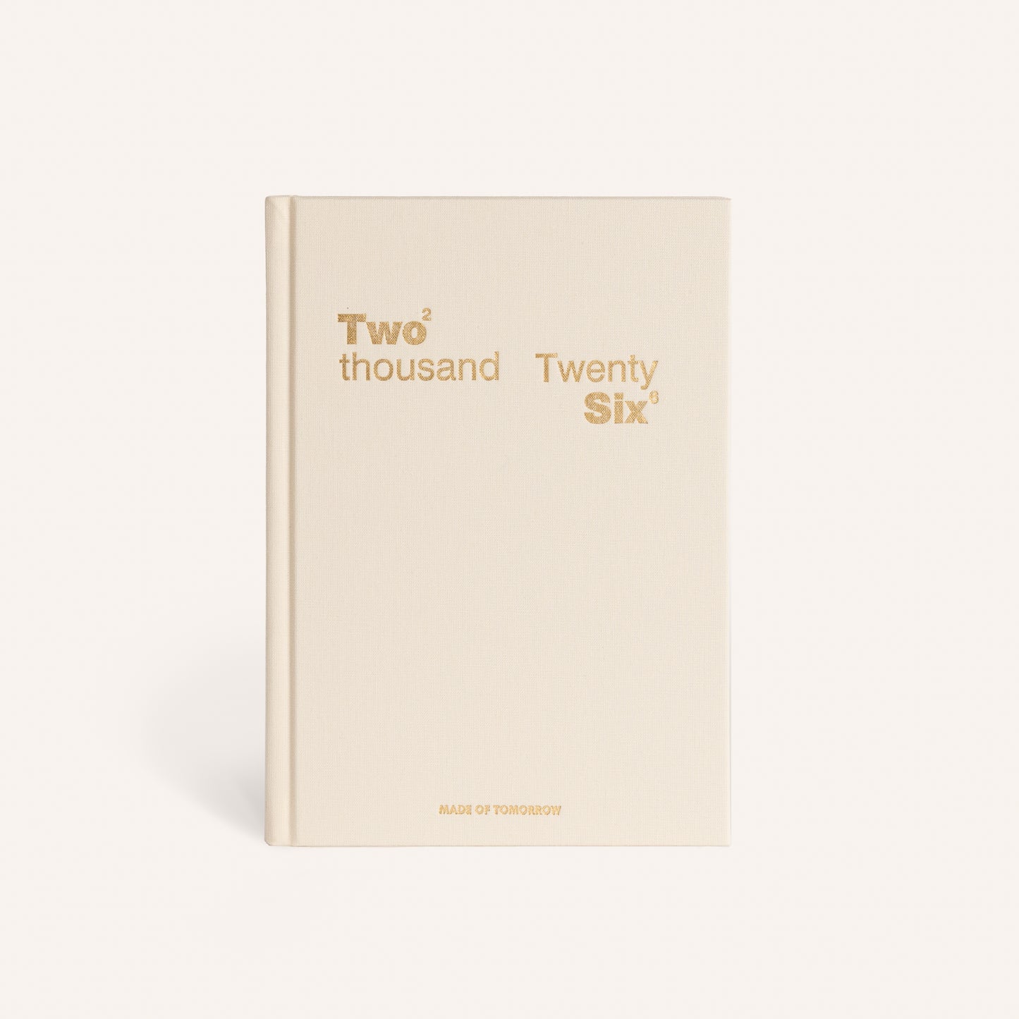 2026 A5 Weekly Diary - Classic - Cream