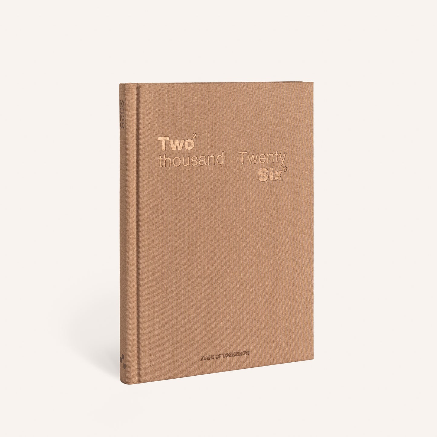 2026 A5 Weekly Diary - Classic - Toffee