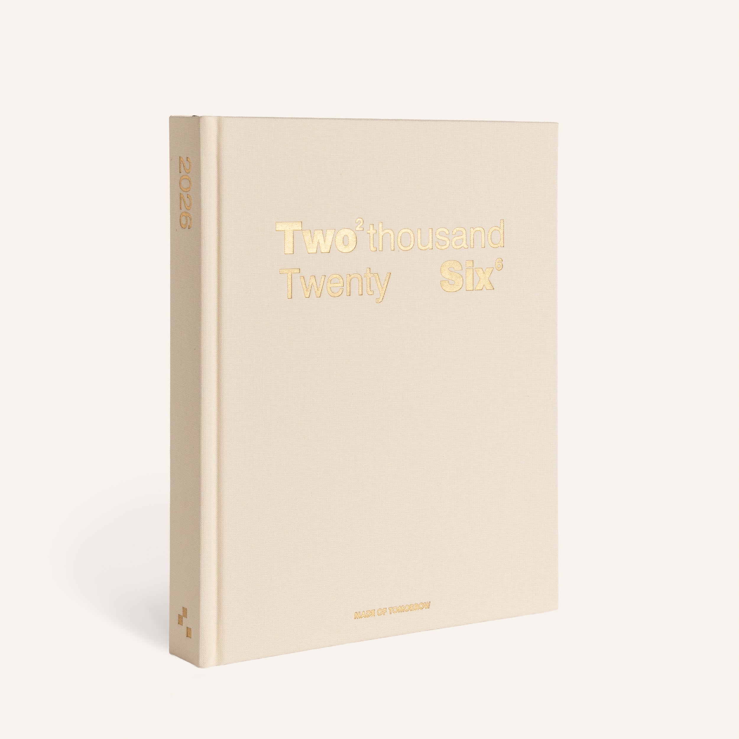 2026 Grand Daily Diary - Classic - Cream