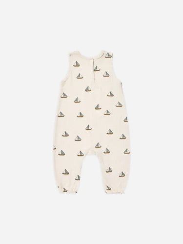 Mills Jumpsuit || Sailboats