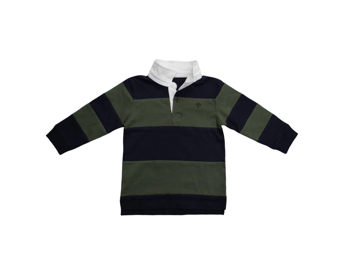 Angus Rugby Long Sleeve - Green/Navy