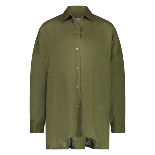 LOVE THIS SHIRT - Forest Linen