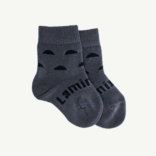 Merino Wool Crew Socks | Coal
