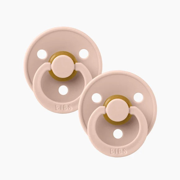 Colour Pacifier , Round - Blush