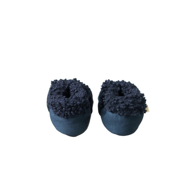 Lambskin booties - Navy