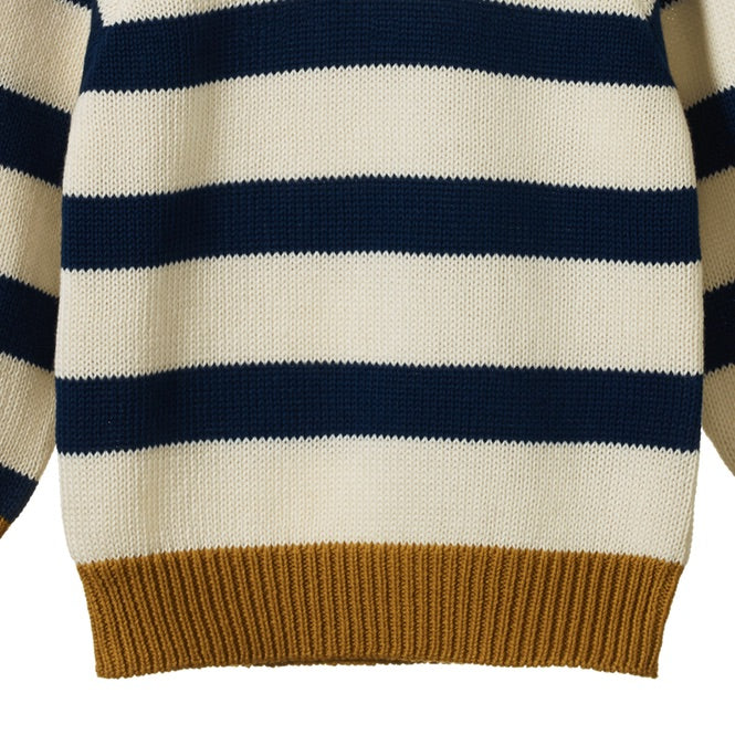 Billy jumper -MARINE BLUE STRIPE