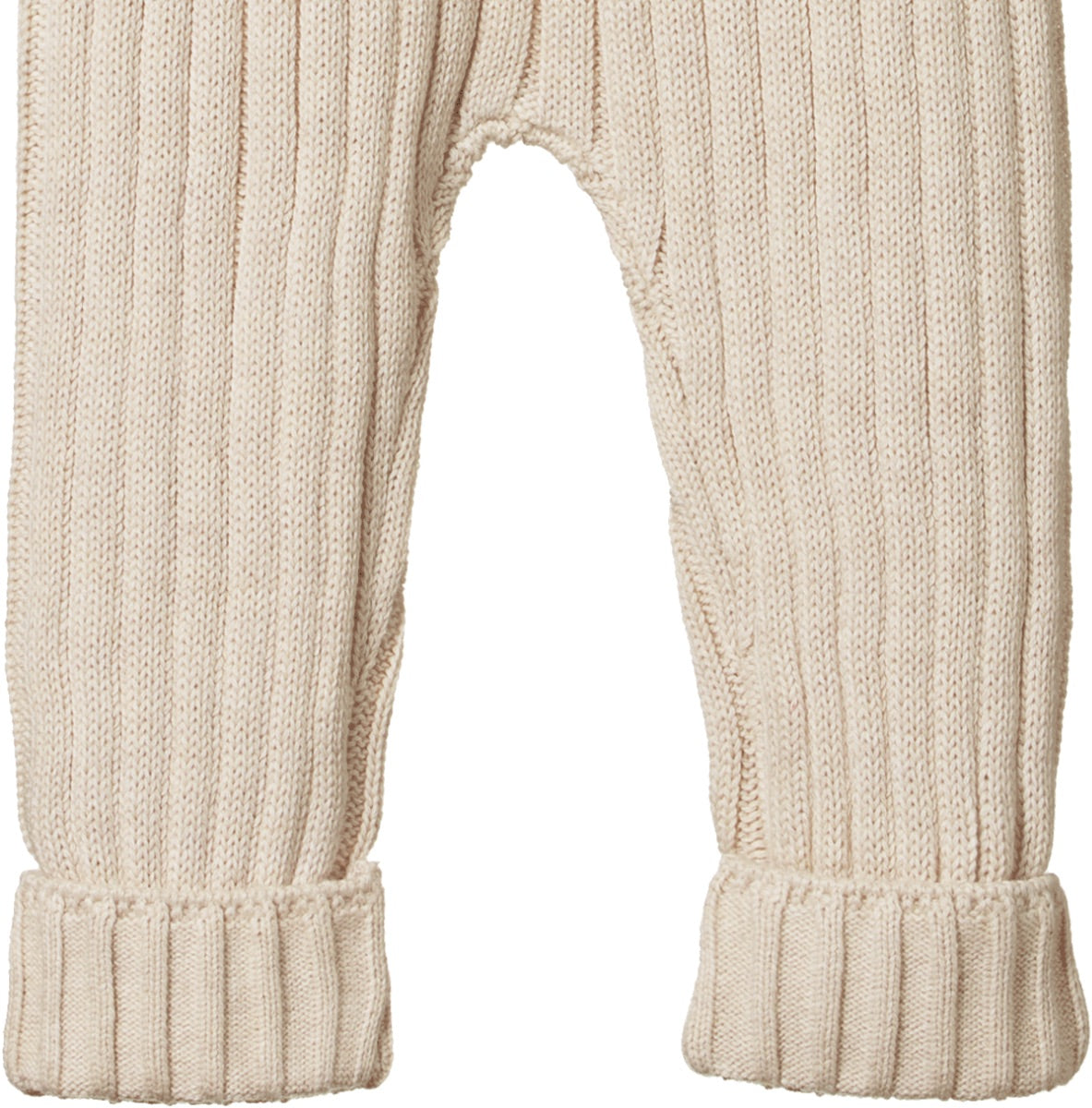 Lou cotton knit pants - Oatmeal