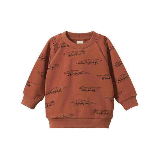 Emerson sweater - CROCODILE PRINT