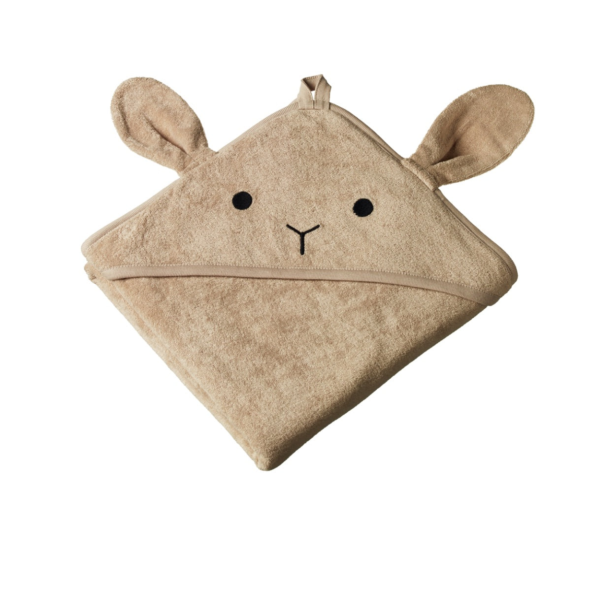 Bunny hooded towel