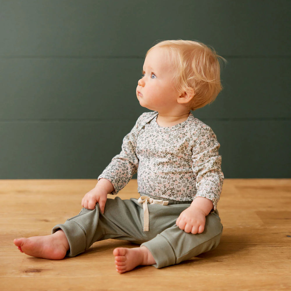 DRAWSTRING PANTS - NETTLE