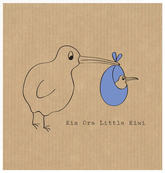 Card - Kiwi (Blue)