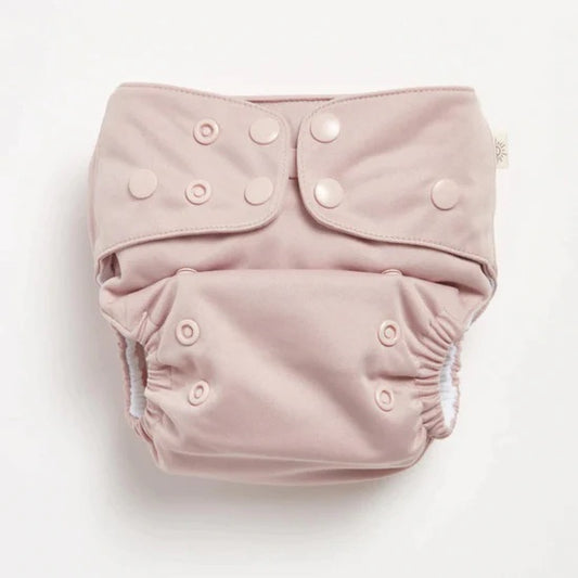 Cloth Nappies Dusty Rose