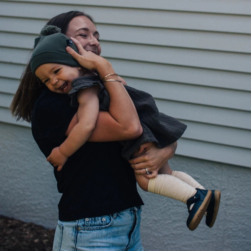Merino Wool Knee High Socks | BABY | Peanut