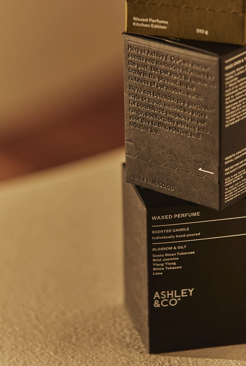 Natural blend candle Blossom & Gilt