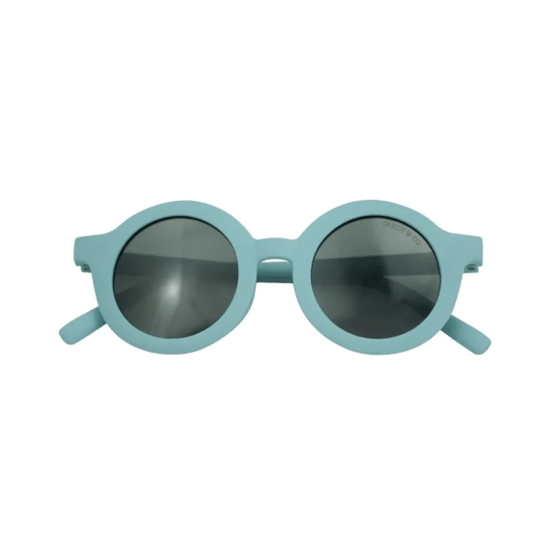 GRECH & CO. ROUND BENDABLE &  POLARIZED KIDS SUNGLASSES