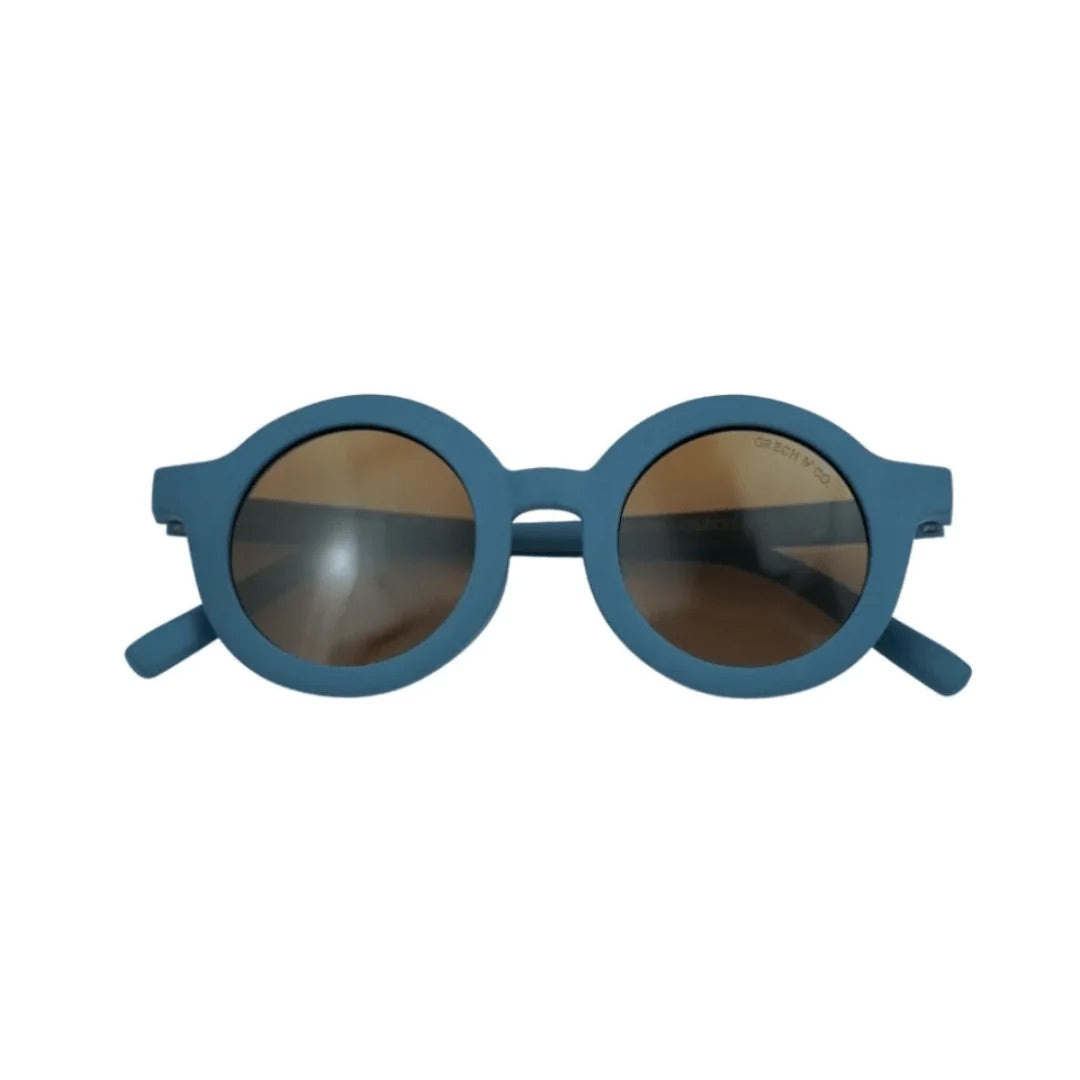 GRECH & CO. ROUND BENDABLE &  POLARIZED KIDS SUNGLASSES
