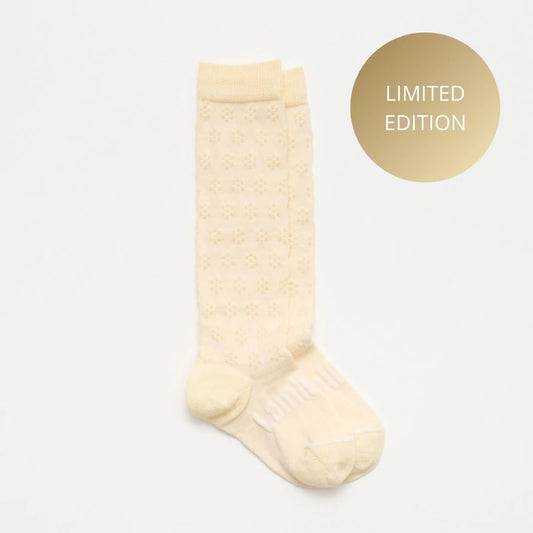 Merino Wool Knee High Socks | BABY | Peanut