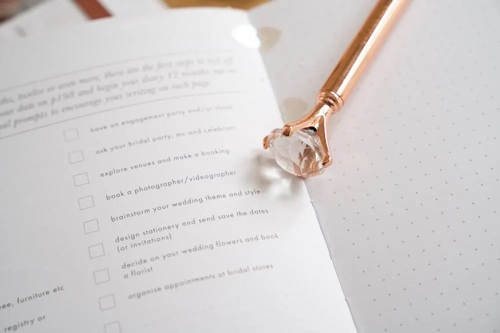 Wedding planner book – little white book